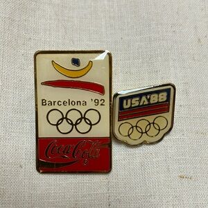 vintage Olympic pins